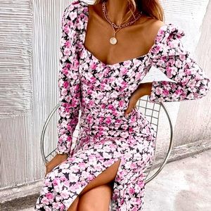 Floral Pink Maxi
